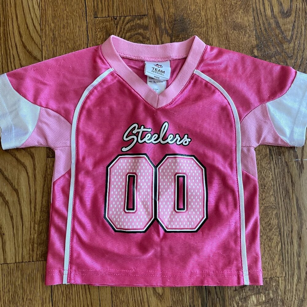 Pink Steelers Toddler Jersey Size 2T